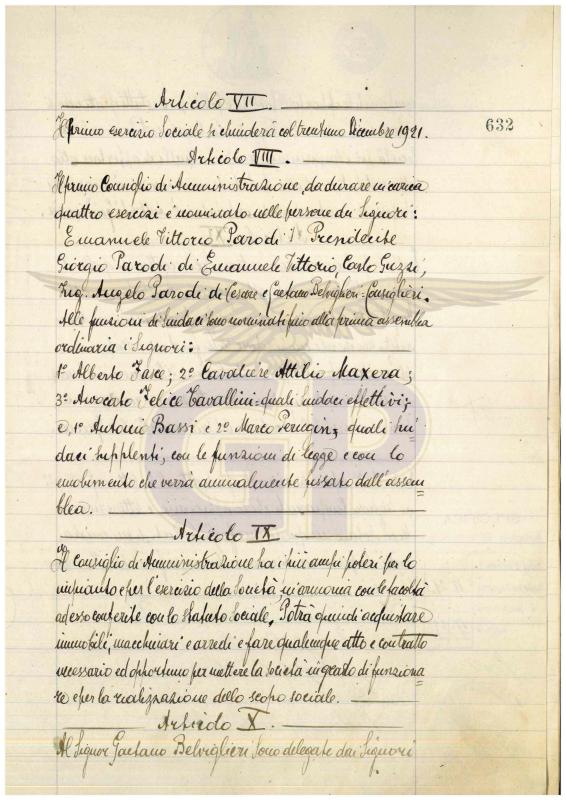 Atto costitutivo e statuto Moto Guzzi, p. 7