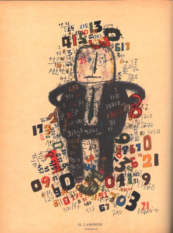 Seconda di copertina di Riccardo Manzi - novembre 1953, anno I, n. 6