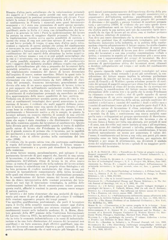 Lavoratori e nuove tecniche, di Leonardo Ancona, gennaio - febbraio 1960, anno VIII, n. 1, p. 6