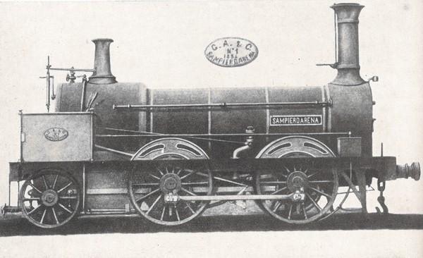 'Sampierdarena', la prima locomotiva italiana (1854). - p. 60