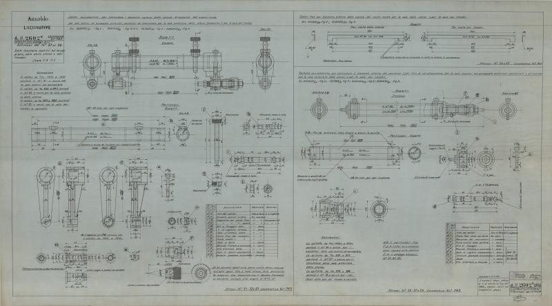 Attrezzi - Sale motrici ed accoppiate, sale dello sterzo e del tender