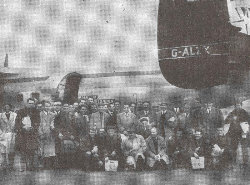 Il primo volo "charter" dell'aeroporto "Cristoforo Colombo"