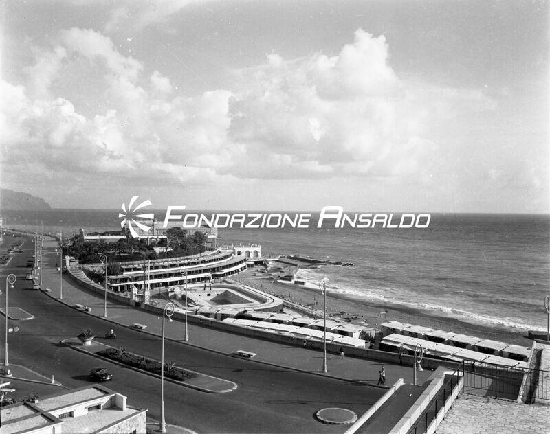 Genova - Corso Italia - Veduta del Lido