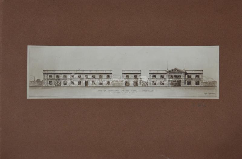 Ansaldo - progetti architettonici di Adolfo Ravinetti, tav. 26