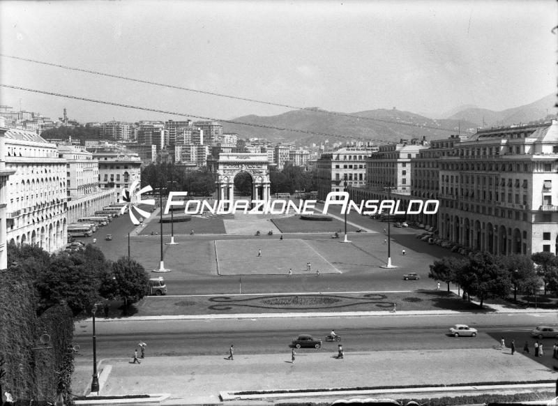 Genova - piazza della Vittoria
