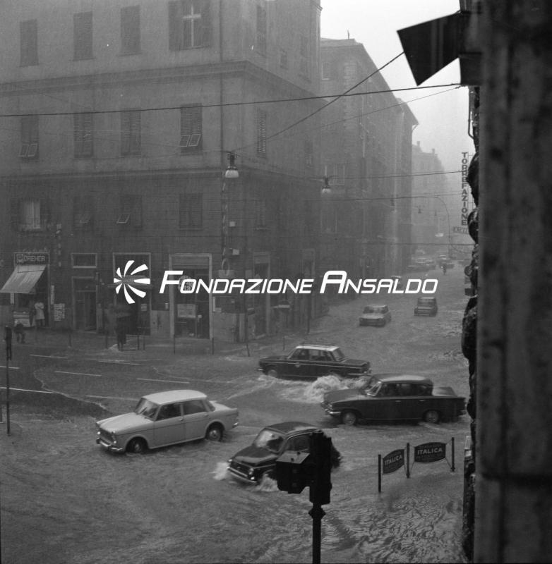 Genova - alluvione 1970