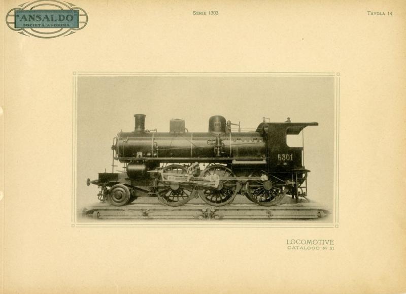 Tavola 14 - locomotiva FS 630