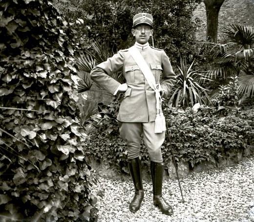 Ludovico Maria Chierici in divisa militare (taglio)