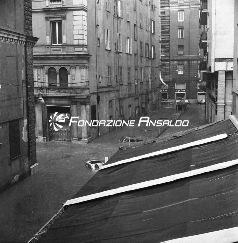 Genova - alluvione 1970