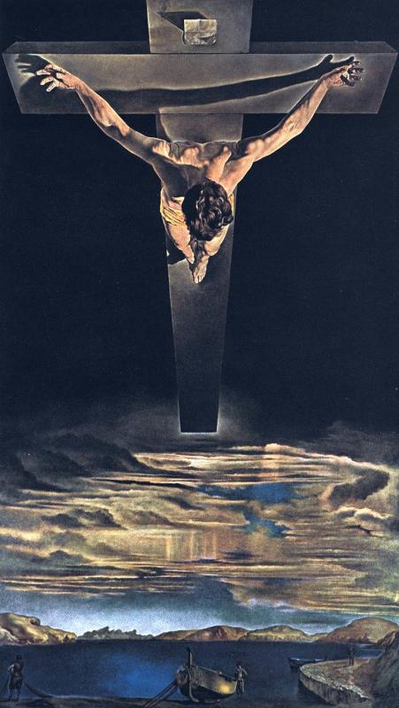 Salvator Dalì "Cristo di San Giovanni della Croce" (1951), marzo - aprile 1960, anno VIII, n. 2