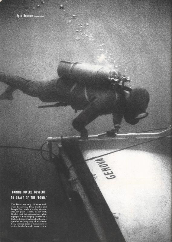 Un dettaglio del relitto dell'Andrea Doria, p. 32