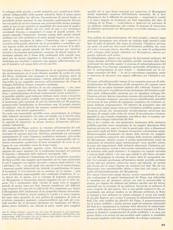 L'industrializzazione del mezzogiorno di Leo Solari, marzo-aprile 1956, anno IV, n. 2, p. 23