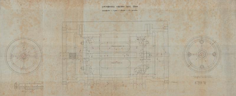 Locomotive Gruppo 3151 - 3200 - Distributore del vapore del cilindro