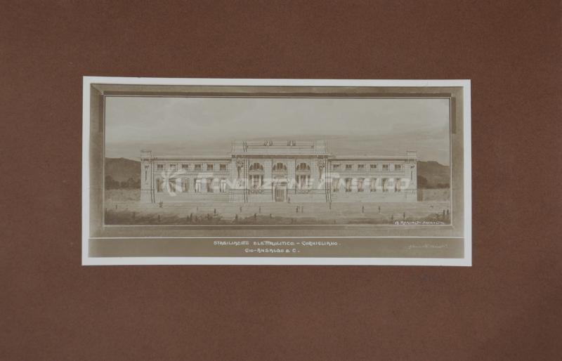 Ansaldo - progetti architettonici di Adolfo Ravinetti, tav. 24