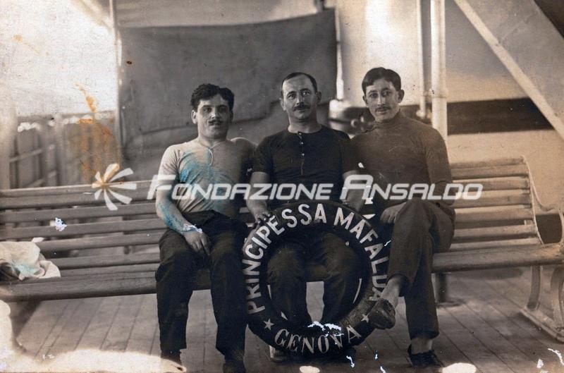 Principessa Mafalda (t/n) - a bordo nave