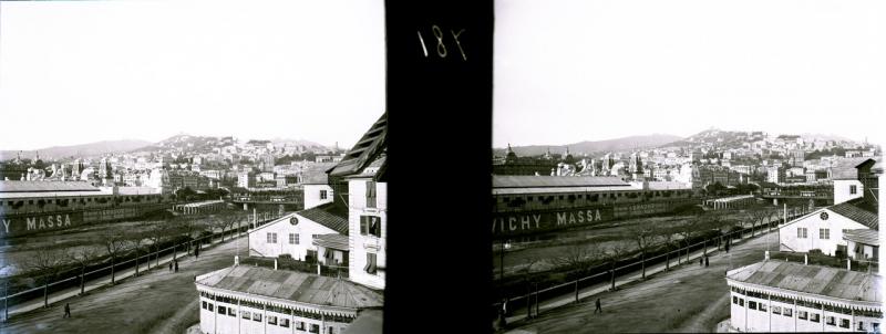 Esposizione internazionale di Genova. Veduta in lontananza (originale)
