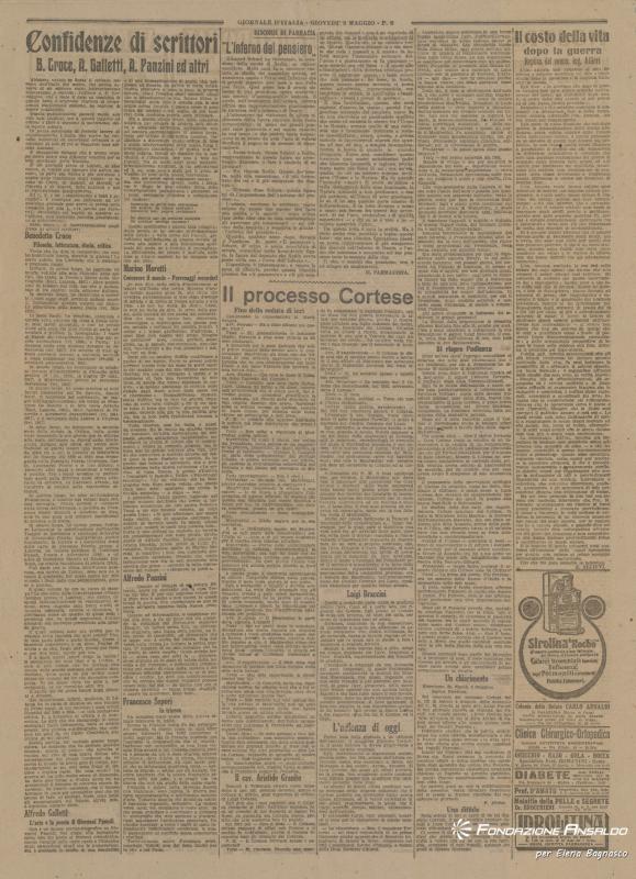 Il Giornale d'Italia, 09.05.1918, p. 3