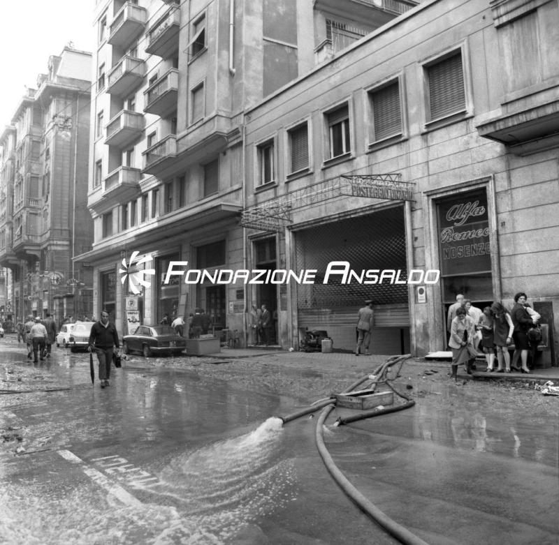 Genova - alluvione 1970