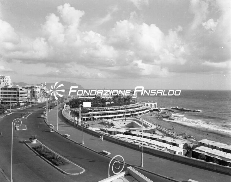 Genova - Corso Italia - Veduta del Lido