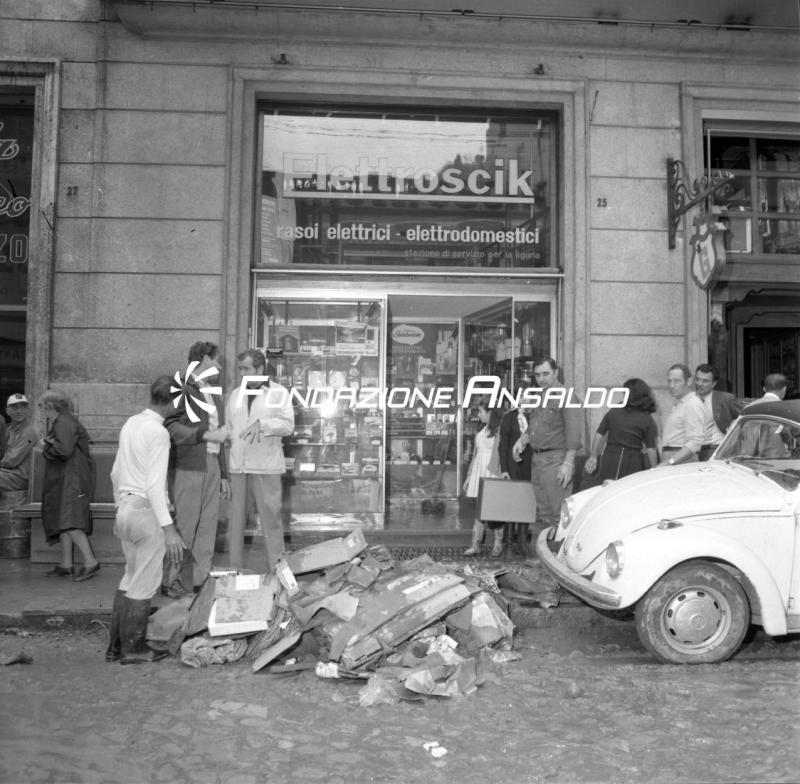Genova - alluvione 1970