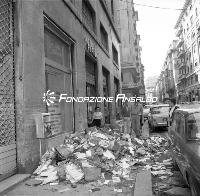Genova - alluvione 1970