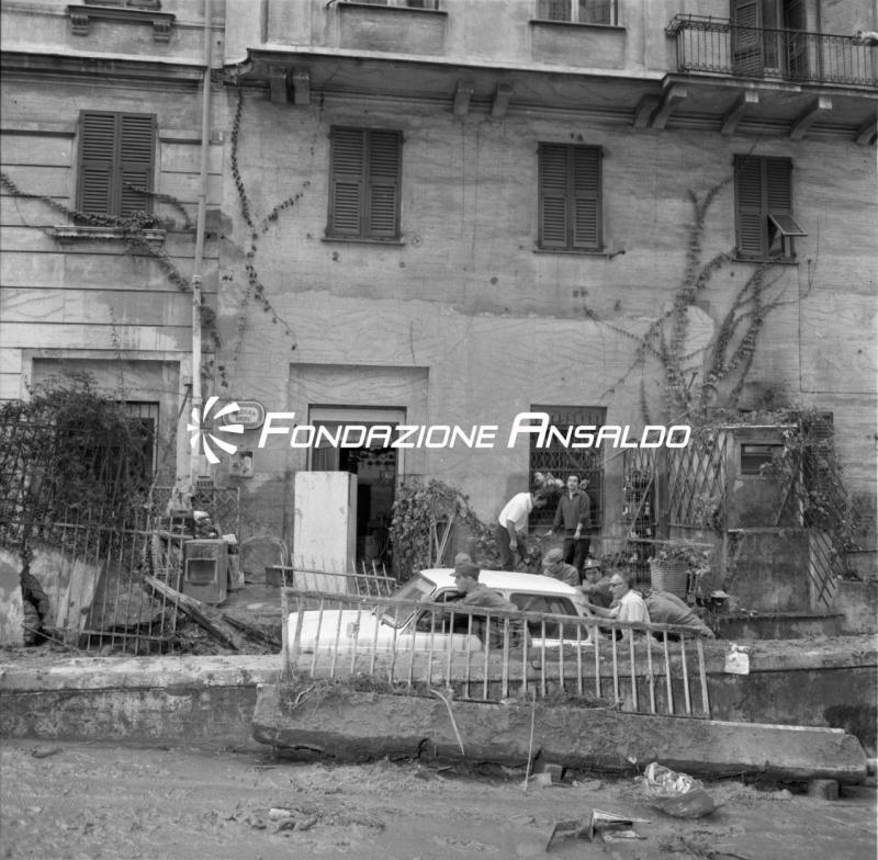 Genova - alluvione 1970