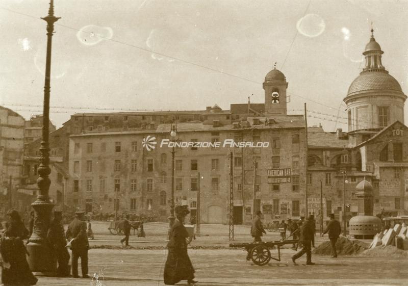 Genova - piazza Umberto I - caserma S. Ambrogio