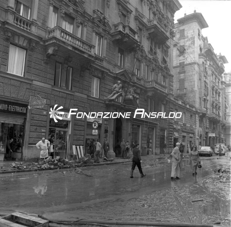 Genova - alluvione 1970