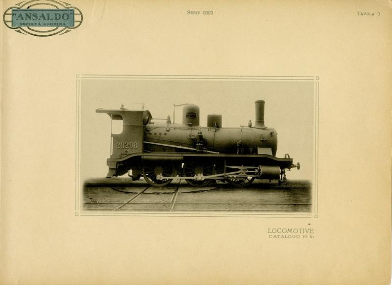 Tavola 3 - locomotiva FS 290