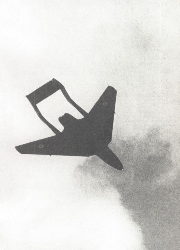 Il DH 110 dell'aeronautica inglese, in grado di rompere il muro del suono. - p. 57