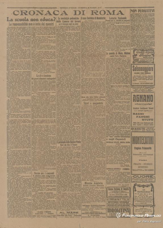 Il Giornale d'Italia, 12.05.1918, p. 2