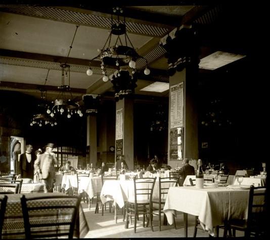 Ristorante. Interno (taglio)