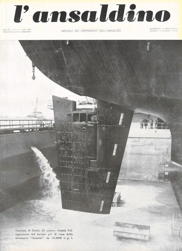 L&#039;Ansaldino, n. 4,  1962