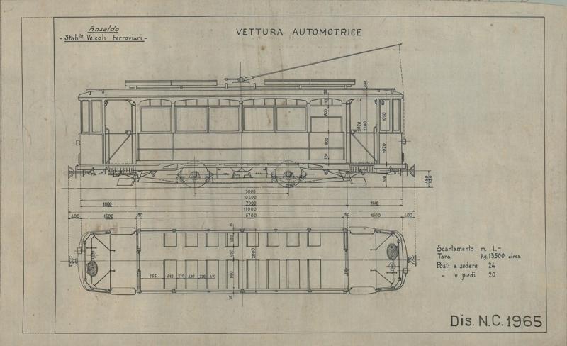 Officina Veicoli Ferroviari - Vettura automotrice