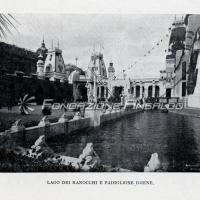 Esposizione Internazionale - lago dei ranocchi e padiglione igiene