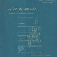 Autocarro blindato - Particolare brandeggio della torretta