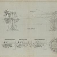 Cannone da 102/35 su automobile - Sezioni diverse