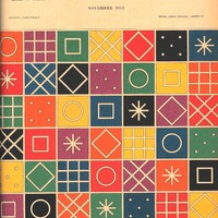 Copertina, "Il quadrato greco latino" di Ronald Aylmer Fisher - novembre 1953, anno I, n. 6