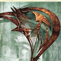 Copertina - Ala, bronzo (Museo dell'Automobile - Torino), di Carmelo Cappello, novembre - dicembre 1960, anno VIII, n. 6