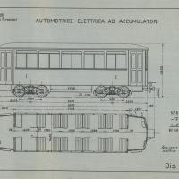 Officina Veicoli Ansaldo - Automotrice elettrica ad accumulatori