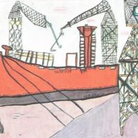 Allestimento della nave da trasporto 'Vesuvio' (illustrazione di Fernanda Vignali). - p. 49