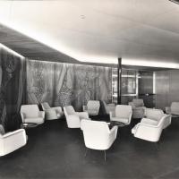 Veduta del bar di prima classe