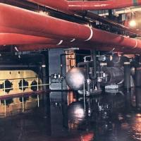 Preriscaldatori dell'acqua di alimentazione delle caldaie e relative tubazioni della centrale termoelettrica Sip di Chivasso, marzo - aprile 1958, anno VI, n. 2, p. 32