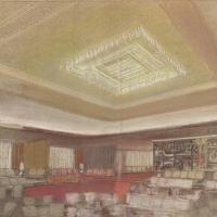 Nave non identificata - Salone da pranzo di I classe