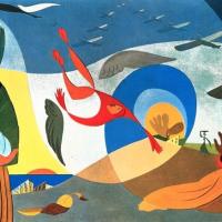Léopold Survage "La caduta di Icaro" (1936), gennaio - febbraio 1962, anno X, n. 1, p. 51