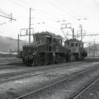 Gita alla Vittoria. Locomotive elettriche (taglio)