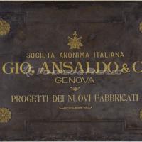 Ansaldo - progetti architettonici di Adolfo Ravinetti, copertina