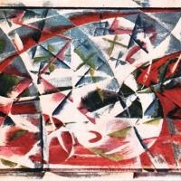 Giacomo Balla "Automobile e rumore" (1912), maggio - giugno 1961, anno IX, n. 3, p. 42