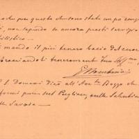 Lettera di Giovanni Bombrini dalla zona di guerra - 2