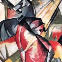 Franz Marc "Due cavalli" (1912), marzo - giugno 1959, anno VII, nn. 2-3, p. 43